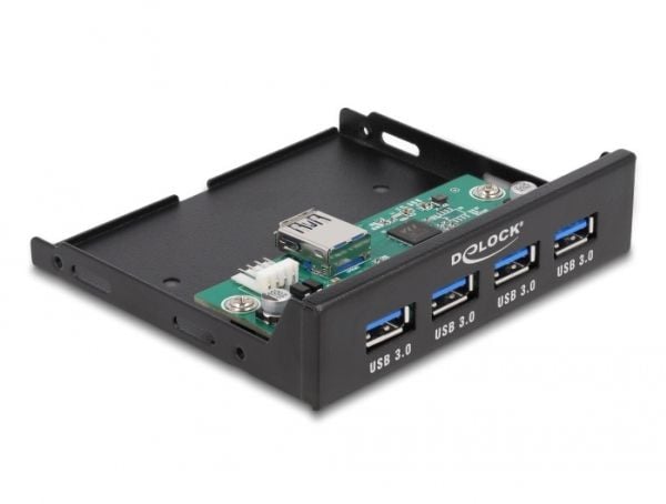 Delock - Hub - internal 3.5" - 4 x USB 3.2 Gen 1 + 1 x USB 3.0 (intern)