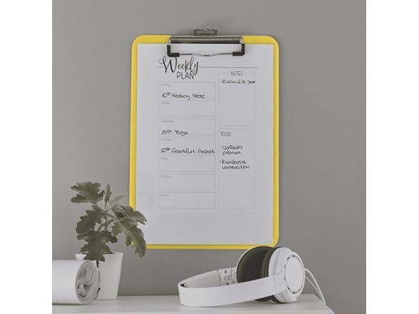 Leitz WOW - Utklippstavle - for A4 (210 x 297 mm) - gul