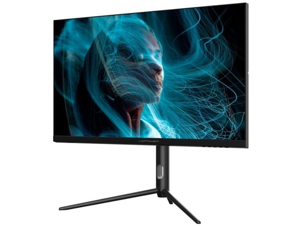 LC Power LC-M27-4K-UHD-144-V2 - LCD-skjerm - 27" - 3840 x 2160 4K @ 144 Hz - IPS - 350 cd/m² - 1000:1 - 1 ms - 2xHDMI, 2xDisplayPort, USB-C - høytt...