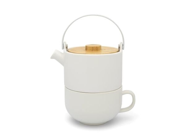 Bredemeijer Umea - Tea-for-one set - hvit