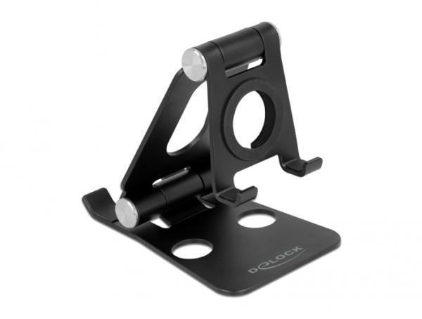Delock - Holder for smart armbåndsur, nettbrett - adjustable - svart