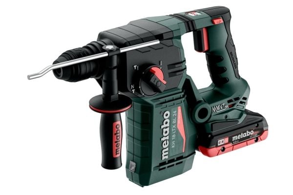 Metabo KH 18 LTX BL 24, SDS Plus, Sort, Børsteløs motor, 2,4 cm, 1280 RPM, 2,2 J
