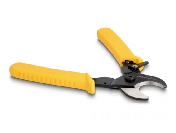 Delock - Kabelsaks - for cables up to 10.5 mm diameter, round - gul