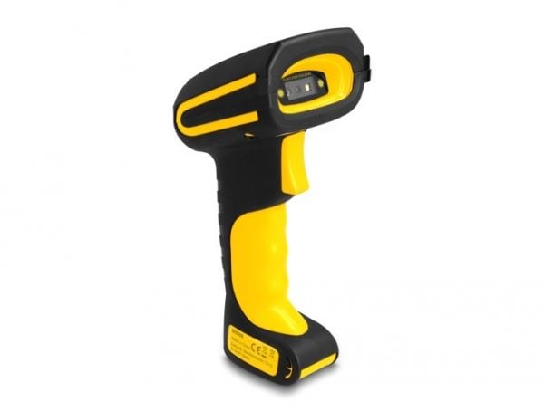 Delock - Strekkodeskanner - håndholdt - 120 skann/sek - dekodet - RF(433 MHz), Bluetooth 4.1, USB 2.0
