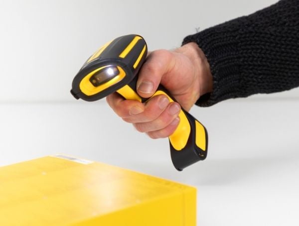 Delock - Strekkodeskanner - håndholdt - 120 skann/sek - dekodet - RF(433 MHz), Bluetooth 4.1, USB 2.0