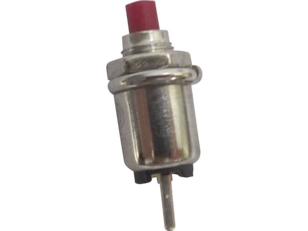TRU COMPONENTS TC-R13-81A-05RT Trykknap 125 V/AC 0,5 A 1 x Off/(On) Tastende 1 stk