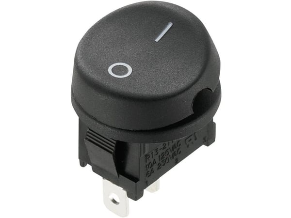TRU COMPONENTS keinukytkin TC-R13-211A-02 250 V/AC 10 A 1 x Off/On Klikkaava 1 kpl TRU COMPONENTS keinukytkin TC-R13-211A-02 250 V/AC 10 A 1 x Off/On Klikkaava 1 kpl