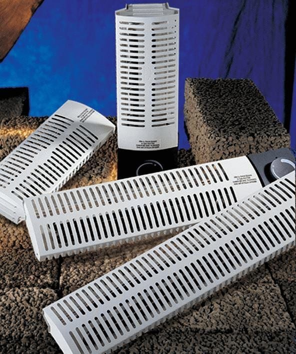 THERMEX 121.22.2200.2, Ruostumaton teräs, 1,2 m, Sisätila, Seinä, musta, Valkoinen, 200 W