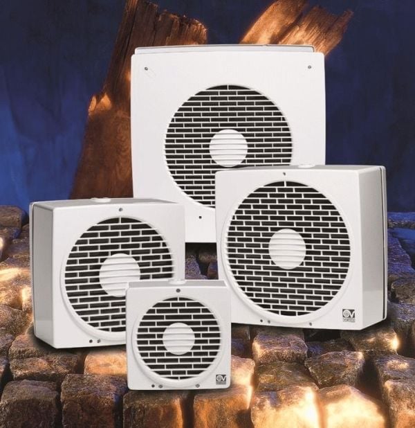 THERMEX 205.40.3510.2, Vegg, Universell, Hvit, IPX4, Klasse II, 380 m³/t