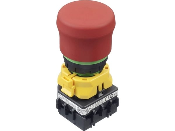 Idec XW1E-BV4TG04MFR nödstoppknapp 250 V 3 A 4 x brytkontakt IP65 1 st