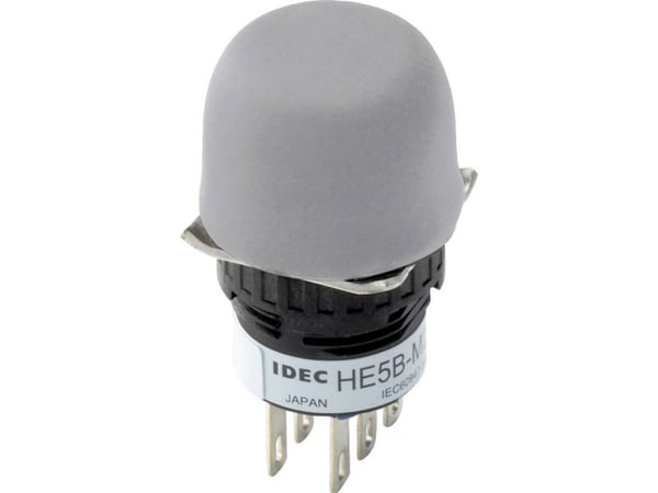 Idec HE5B-M2PN1 HE5B-M2PN1 Vaihtokytkin 125 V/AC, 30 V/DC 3 A 1 x On/Off/On Napsautus (L x S x K) 20 x 20 x 31 mm IP40 (edessä) 1 kpl 1 kpl