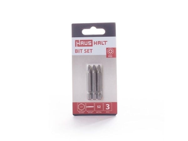 Bosch skrutrekkerbit PZ2x50 mm 3 stk