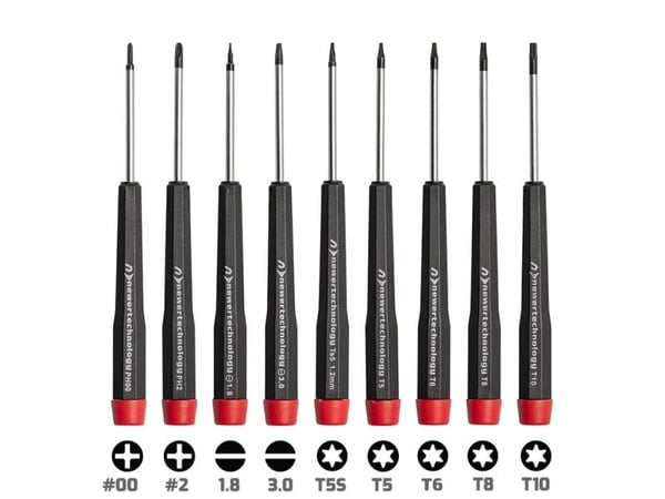 OWC OWCDIYIMACGEN, Verktøysett, Universell, Rengjøringsklut, Skrutrekker, Pirkepinne, Sugekopp, Pinsett, Flat, Philips, Star, 2 pinsetter, Svart