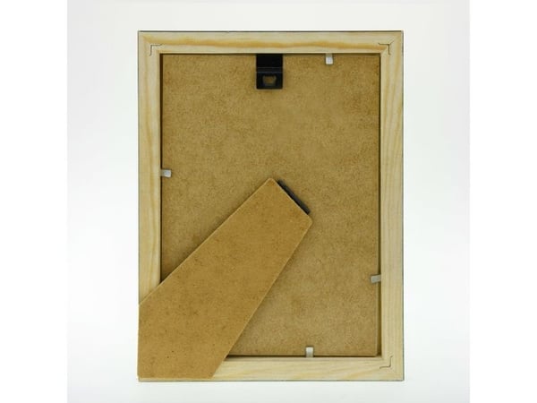 ZEP Regent 5, Enkel bilderamme, Tre, Sort, Bord, Vegg, 15 x 20 cm, Rektangulær