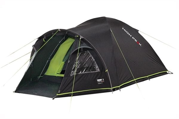 High Peak Talos 4, Telttailu, Kova runko, Kupoli-/igluteltta, 4 henkilö(t), Maakangas, Vihreä, Harmaa