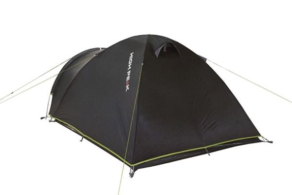 High Peak Talos 4, Camping, Hard ramme, Dome/ Kuletelt, 4 person(er), Bakkdekke, Grønn, Grå
