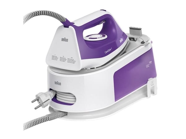 BRAUN CareStyle 1 IS 1014 IV Silitysrauta höyrynkehittimellä 2200 W 1,5 l Valkoinen, violetti