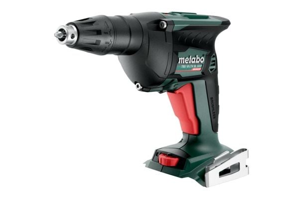 Metabo TBS 18 LTX BL 5000, Skrupistol, Pistolhåndtak, 1/4", Magnetisk bitholder, Sort, Grønn, Børsteløs