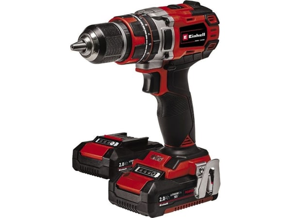 Einhell TE-CD 18/50 Li-i BL, Boremaskin med pistolgrep, Børsteløs, Sort, Rød, 1,3 cm, 1800 RPM, 1 cm