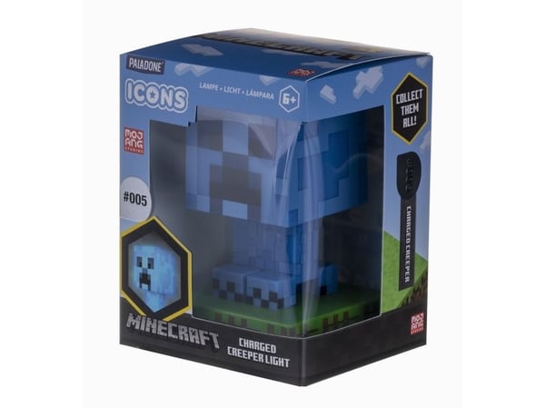 Paladone MINECRAFT figur - GLØDENDE LADE CREEPER FIGUR