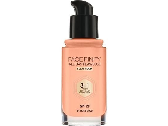 Max Factor Facefinity All Day Flawless Flexi-Hold 3-i-1 primer concealer foundation SPF20 64