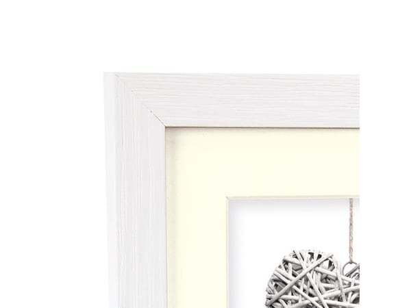 ZEP Regent 4, Enkel bilderamme, Tre, Hvit, Vegg, 20 x 30 cm, Rektangulær