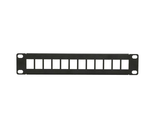 Extralink - Koblingspanel - rackmonterbar - UTP - RJ-45 X 12 - 10"