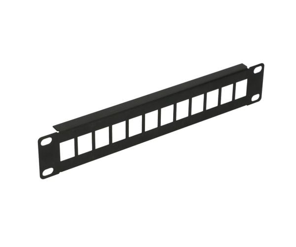 Extralink - Koblingspanel - rackmonterbar - UTP - RJ-45 X 12 - 10"