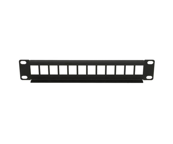 Extralink - Koblingspanel - rackmonterbar - UTP - RJ-45 X 12 - 10"