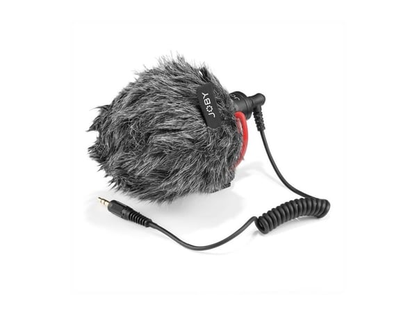 JOBY Wavo Mobile - Mikrofon - svart, rød