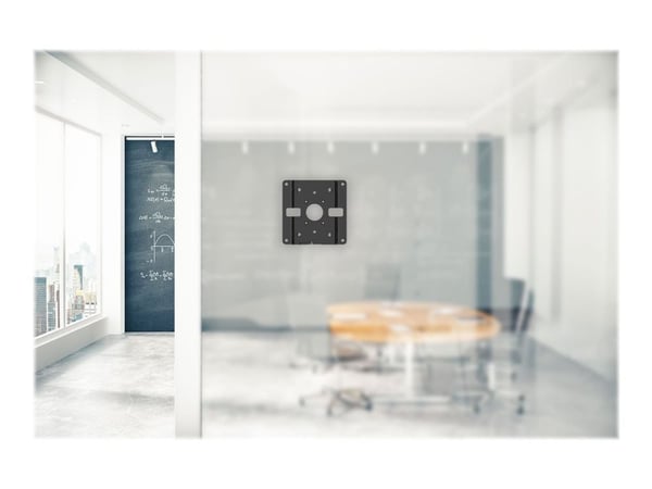 Compulocks VESA Glass Mount Bracket with Security Slot - Monteringssats (VESA monteringsfäste) - för LCD-skärm/surfplatta - monteringsgränssnitt: 1...