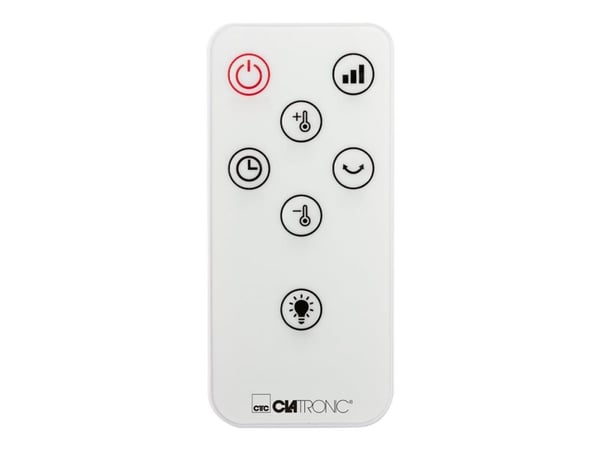 Clatronic HL 3763 - Kjølevifte / varmer - mobil - hvit/svart