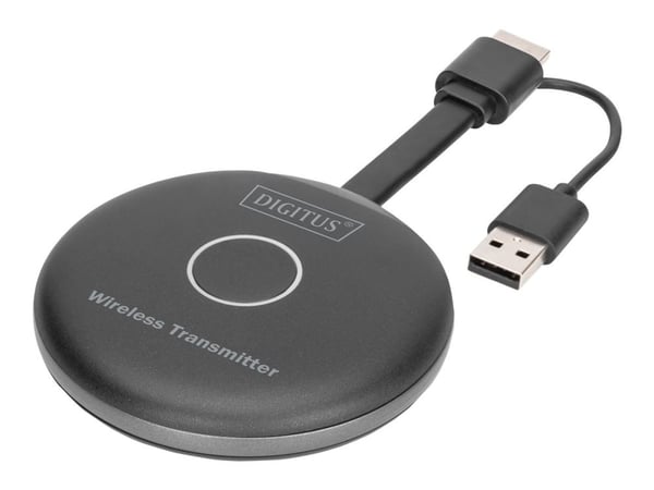DIGITUS DS-55322 - Trådløs video/lyd-utvider - sender - 802.11a, 802.11b/g/n, Wi-Fi 5 - opp til 50 m