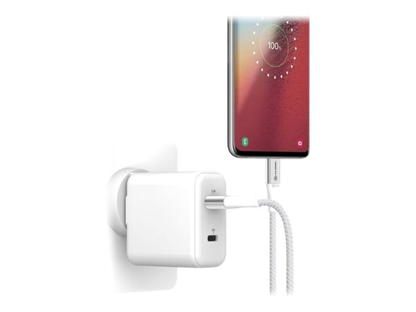 Alogic Super Ultra - USB-kaapeli - USB-C (han) til USB (han) - USB 2.0 - 3 A - 30 cm - sølv - sølv