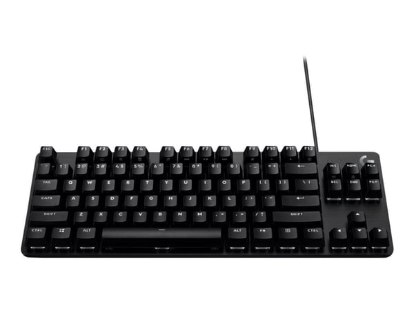 Logitech G G413 TKL SE - Tastatur - bakgrunnsbelyst - USB - QWERTY - Nordisk (dansk/finsk/norsk/svensk) - tastsvitsj: Tactile - svart - for Windows...