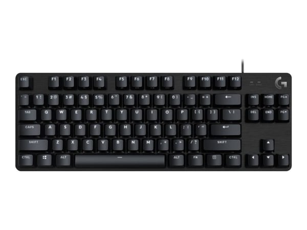 Logitech Gaming G413 TKL SE - Tangentbord - bakgrundsbelyst - USB - Nordic - nyckelbrytare: Romer-G - kolsvart