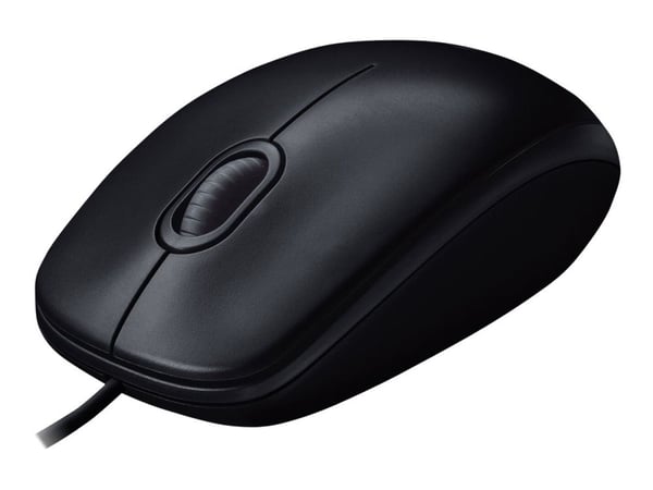 Logitech Mouse M100, Molempikätinen, Optinen, USB A-tyyppi, 1000 DPI, Harmaa