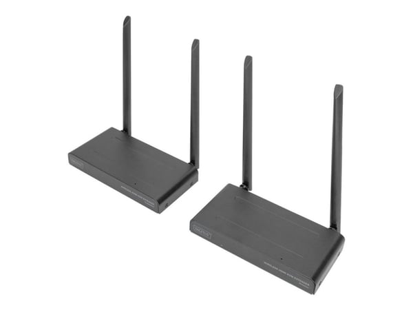 DIGITUS DS-55321 - Sender og mottaker - trådløs video/lyd-utvider - Wi-Fi 5 - opp til 200 m