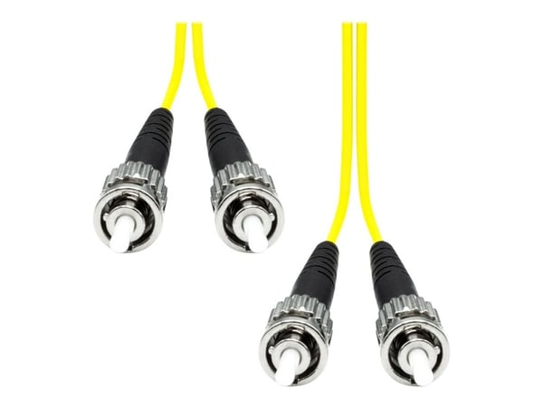 ProXtend - Koblingskabel - ST/UPC-enkeltmodus (hann) til ST/UPC-enkeltmodus (hann) - 0.5 m - 2 mm - fiberoptisk - dupleks - 125 mikroner - OS2 - ha...