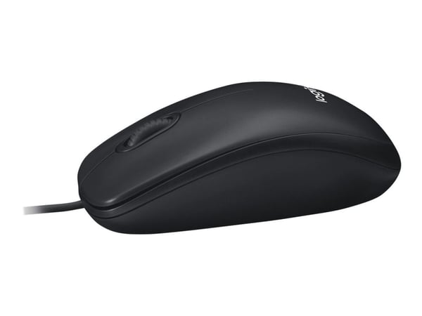 Logitech Mouse M100, Molempikätinen, Optinen, USB A-tyyppi, 1000 DPI, Harmaa