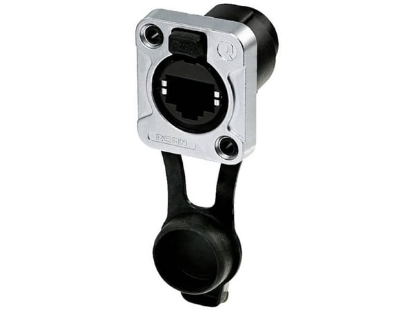 Rean AV RJ-stikkontakt RRE8F-Z-000-1, rett, 1 stk