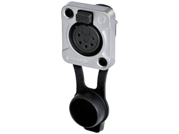Rean RRX5F-Z-002-1 XLR-liitin Liitäntä, uppoasennus Napojen lukumäärä: 5 1 kpl