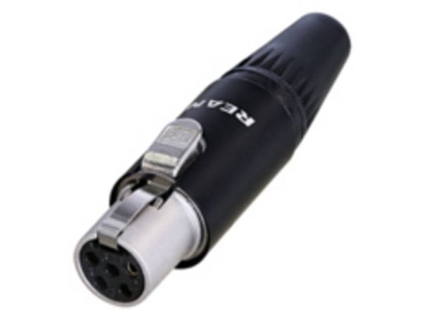 Rean AV RT5FC-B-W XLR-kontakt tilkobling/innfelt, poltall: 5 (1 stk)