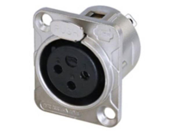 Rean AV RC3FDL XLR-kontakt tilkobling/innbygging, poltall: 3 (1 stk)