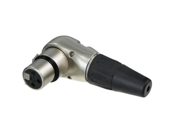 Rean AV RC3FR-BAG XLR-kontakt kobling, vinklet pol: 3 1 stk