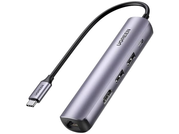 Ugreen - Dockningsstation - USB-C - HDMI - 1GbE