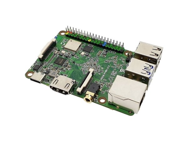 Radxa ROCK 4 SE - Enkeltbrettsdatamaskin - Rockchip RK3399-T / 1.5 GHz - RAM 4 GB - 802.11a/b/g/n/ac, Bluetooth 5.0