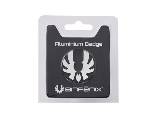 BitFenix - Systemskapmerke - sølv