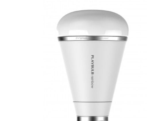 MiPow Playbulb Rainbow - LED - E26 / E27 - 5 W (tilsvarer 35 W) - varmt hvitt lys - 3500 K
