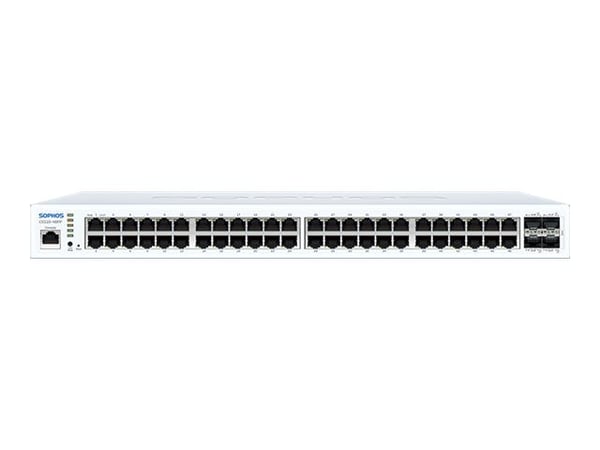Sophos CS110-48FP - Switch - Styrt - 48 x 10/100/1000 (PoE+) + 4 x 1 Gigabit / 10 Gigabit SFP+ - rackmonterbar - PoE+ (740 W)